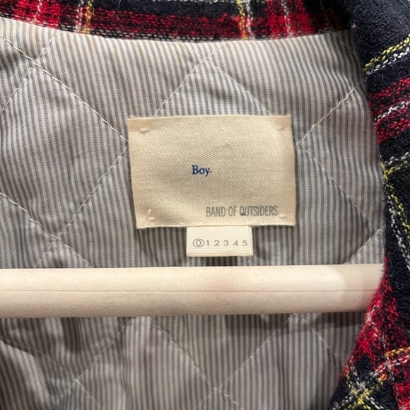 Boy Band of Outsiders - Small Plaid Jacket Blazer - Picture 3 of 6